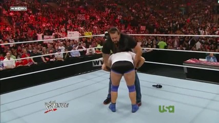 Jacknife Powerbomb on Santino Marella