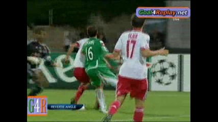 Maccabi Haifa - Salzburg 3 - 0 (3 - 0,  25 8 2009)