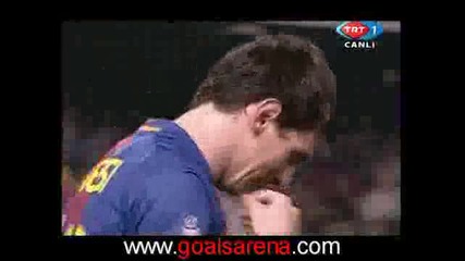 Athletic Bilbao Vs. Barcelona 1 - 2 Messi Goal 13.05.2009