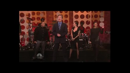 Timbaland, Nelly Furtado, Soshy - Morning After Dark 11.23.09 - Tonight Show With Conan O Brien 