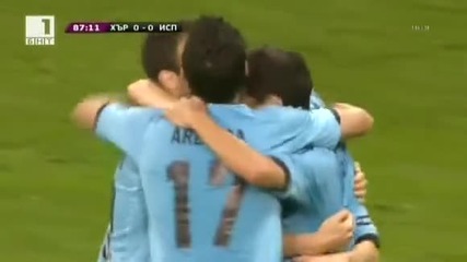 Евро 2012 - Хърватия 0:1 Испания - Да живее доблестта! Испания оцеля на магия!