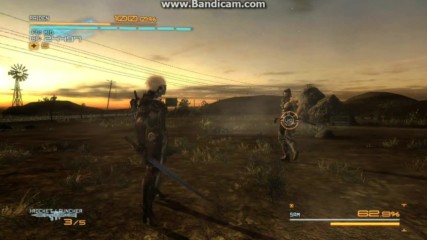 Metal Gear Rising: Revengeance - Jetstream Sam Boss Battle [normal] (no Cutscenes) (no Commentary)
