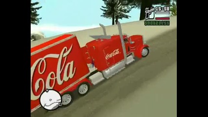 Gta Coca Cola Christmas Truck. (360p)