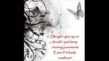 Adele - Chasing Pavements + Lyrics