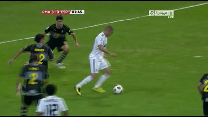 21.09.2010 Реал Мадрид 3 - 0 Еспаньол гол на Карим Бензема 