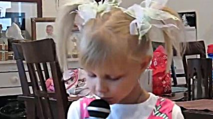 Grace Vanderwaal Singing at 3 Years Old