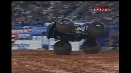 Monster Jam Blue Thunder Freestyle atlanta 2008