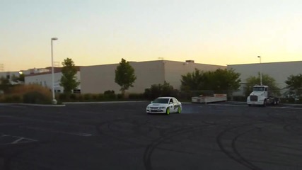 Дрифт с Mitsubishi Lancer Evo