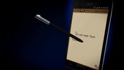 Samsung Galaxy Note - Official Commercial