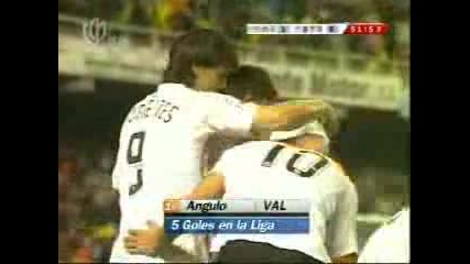 Valencia - Barcelona 2:1 Angulo Goal