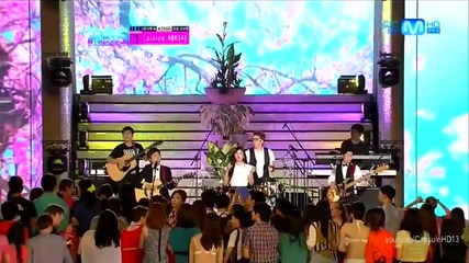 (hd) Busker Busker & Suzy ( Miss A ) - Cherry blossom ending ~ Mnet 20's Choice (28.06.2012)