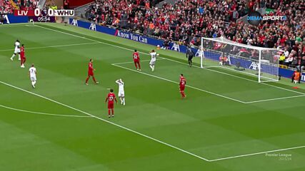 Liverpool vs. West Ham United - 1st Half Highlights