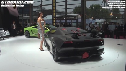 Lamborghini Sesto Elemento in detail + interiour Paris 2010