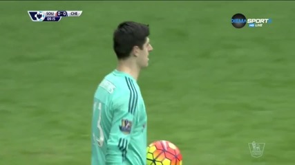 Саутхемптън - Челси 1:0 /Първо полувреме/