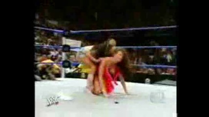Candice Getting Stripped By Melina