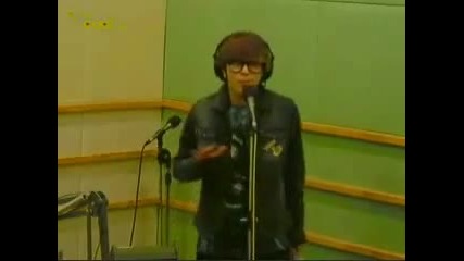 Junhyung singing Be My Luv at Danny Ahn Music Show (radio)