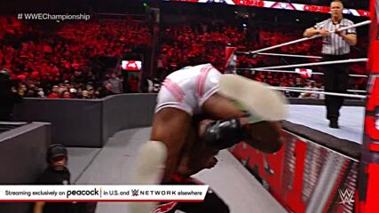 Bobby Lashley sends Brock Lesnar crashing through the barricade: WWE Day 1 2022 (WWE Network Exclusive)