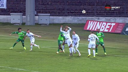 Goal by FK Hebar 1918 Pazardzhik