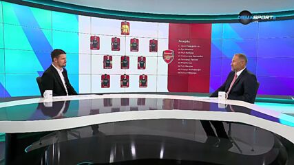 Астън Вила - Арсенал /състави/