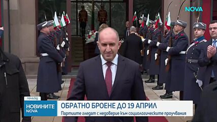 Политически реакции на соцологическите проучвания преди предсрочния вот