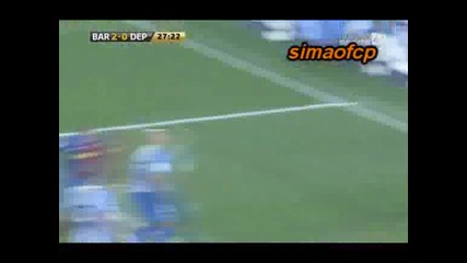 17.01 Барселона - Депортиво 5:0 Тиери Анри гол