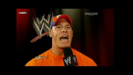 Wwe Raw 24.05.10 John Cena Interview