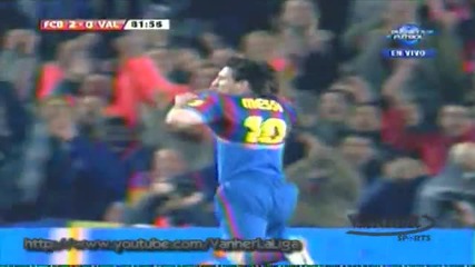 Barcelona vs Valencia 3 - 0 [високо Качество]