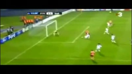 Динамо Киев - Барселона 1:2 Гол На Шави