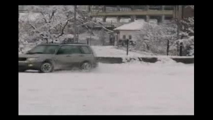 Snow Drift Subaru Forester 2