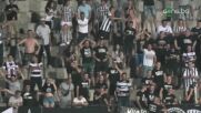 Бурната радост в "черно-бяло" след втория гол на Джовани