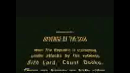 star wars Iii intro