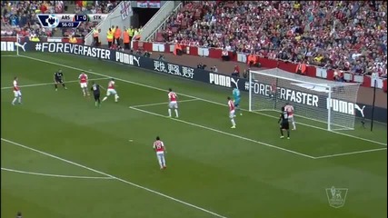 ВИДЕО: Арсенал - Стоук Сити 2:0