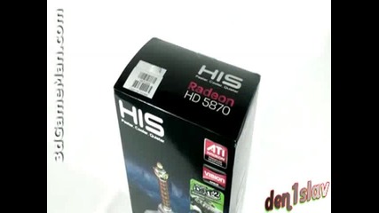 His Hd 5870 1gb Gddr5 Video Card Unboxing Video 