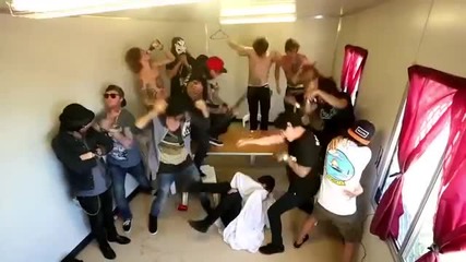 Pierce the veil, Sleeping with sirens, Of mice & men, All time low - Harlem Shake