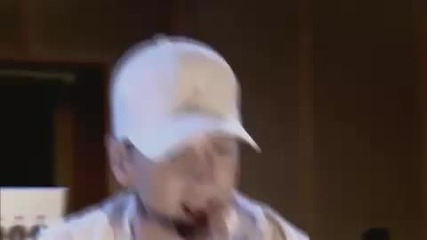 eminem- beautiful live in the studio