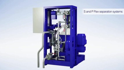 alfa laval's separator (centrifuge) animation