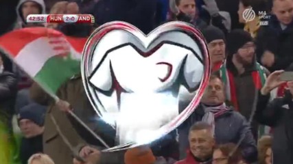 Унгария 4 - 0 Андора( Квалификация за световното 2018 ) ( 13/11/2016 )