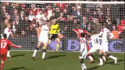 2011 - 03 - 06 Liverpool vs Man Utd 2 - 0 Kuyt (39)