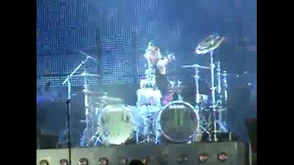 Scorpions - Drum Solo Live in Kavarna Bulgaria Rockfest 09