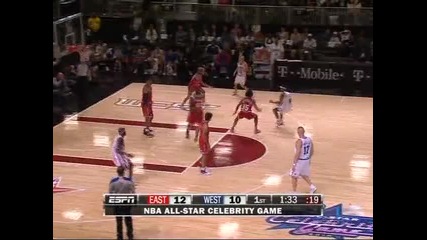 Smdh: Terrence J Comes In The Celebrity All - Star Game With His Shirt Off Lookin 100 Lbs (espn Comm 