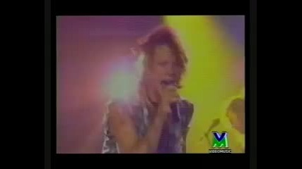 Bon Jovi Can t Help Fallin In Love & Bed of Roses Live Milan April 1993 