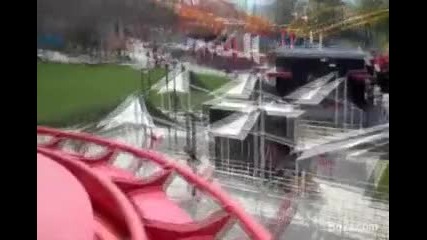 Най - бързото увеселително влакче на света 121 Kmh 