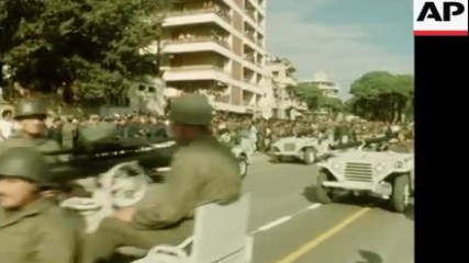 Военен парад в Ливан 22 ноември 1971