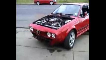 Alfa Romeo Gtv6 Twin Turbo Reving Gtv 