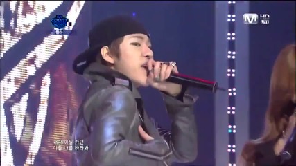 Hyuna ft. Zico (block B) - Just Follow [m! Countdown Comeback Stage]