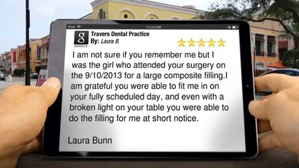 Travers Dental Practice Russell Square Amazing Five Star Review by Laura B.