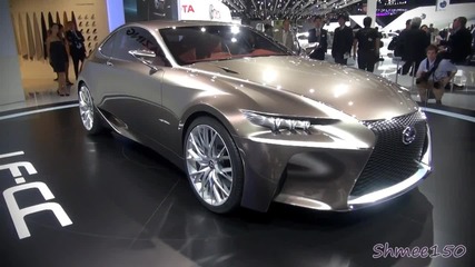 Lexus Lf-cc Concept - World Premiere at Paris 2012
