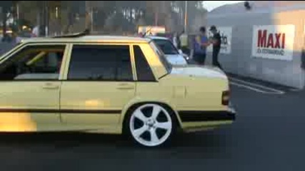 Volvo 740 T5 Burnout