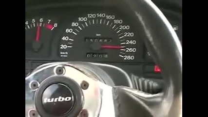 Opel Calibra с над 300km/h