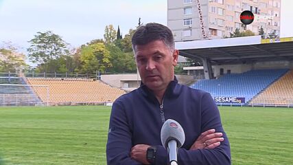 Ангел Стойков след Черноморец Бургас - Локомотив Пловдив